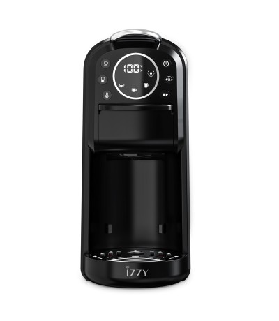 Izzy IZ-6019 PARMA Αυτόματη Μηχανή Espresso 1400W Πίεσης 20bar Μαύρη