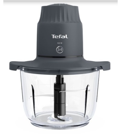 Tefal MB603138 Πολυκόπτης Multi 500W με Δοχείο 1lt Μαύρος