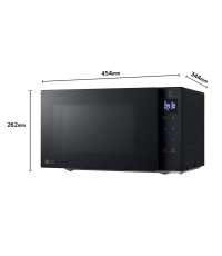 LG MH 6032 GAS Φούρνος Μικροκυμάτων με Grill 20lt Μαύρος
