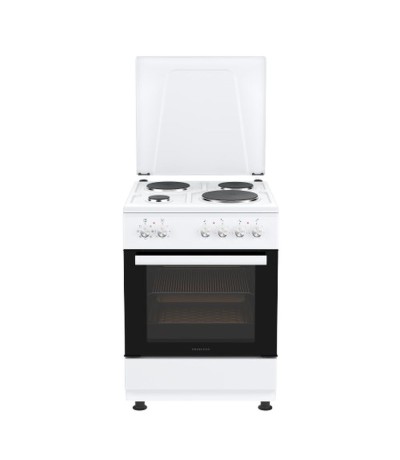 Princess Κουζίνα 72lt με Εμαγιέ Εστίες Π60εκ. Λευκή FR-6060 PAR