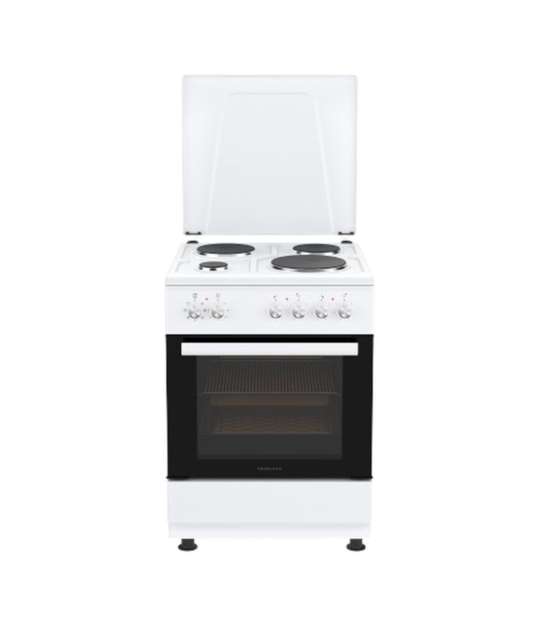 Princess Κουζίνα 72lt με Εμαγιέ Εστίες Π60εκ. Λευκή FR-6060 PAR