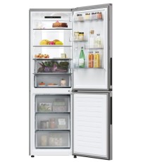 Candy Ψυγειοκαταψύκτης 341lt Total NoFrost Υ185xΠ59.5xΒ65.8εκ. Inox CNCQ4T618EX