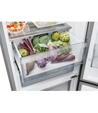 Candy Ψυγειοκαταψύκτης 341lt Total NoFrost Υ185xΠ59.5xΒ65.8εκ. Inox CNCQ4T618EX