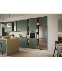 Candy Ψυγειοκαταψύκτης 341lt Total NoFrost Υ185xΠ59.5xΒ65.8εκ. Inox CNCQ4T618EX
