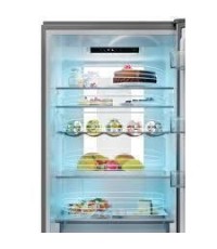 Candy Ψυγειοκαταψύκτης 409lt NoFrost Υ205xΠ59.5xΒ66.7εκ. Inox CNCQ4T620EX