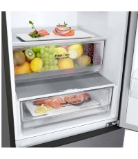 LG Ψυγειοκαταψύκτης GBP 62DSXCC1 384lt Total NoFrost Υ203xΠ59.5xΒ67.5εκ. Γκρι