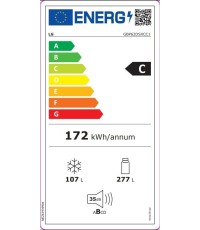 LG Ψυγειοκαταψύκτης GBP 62DSXCC1 384lt Total NoFrost Υ203xΠ59.5xΒ67.5εκ. Γκρι