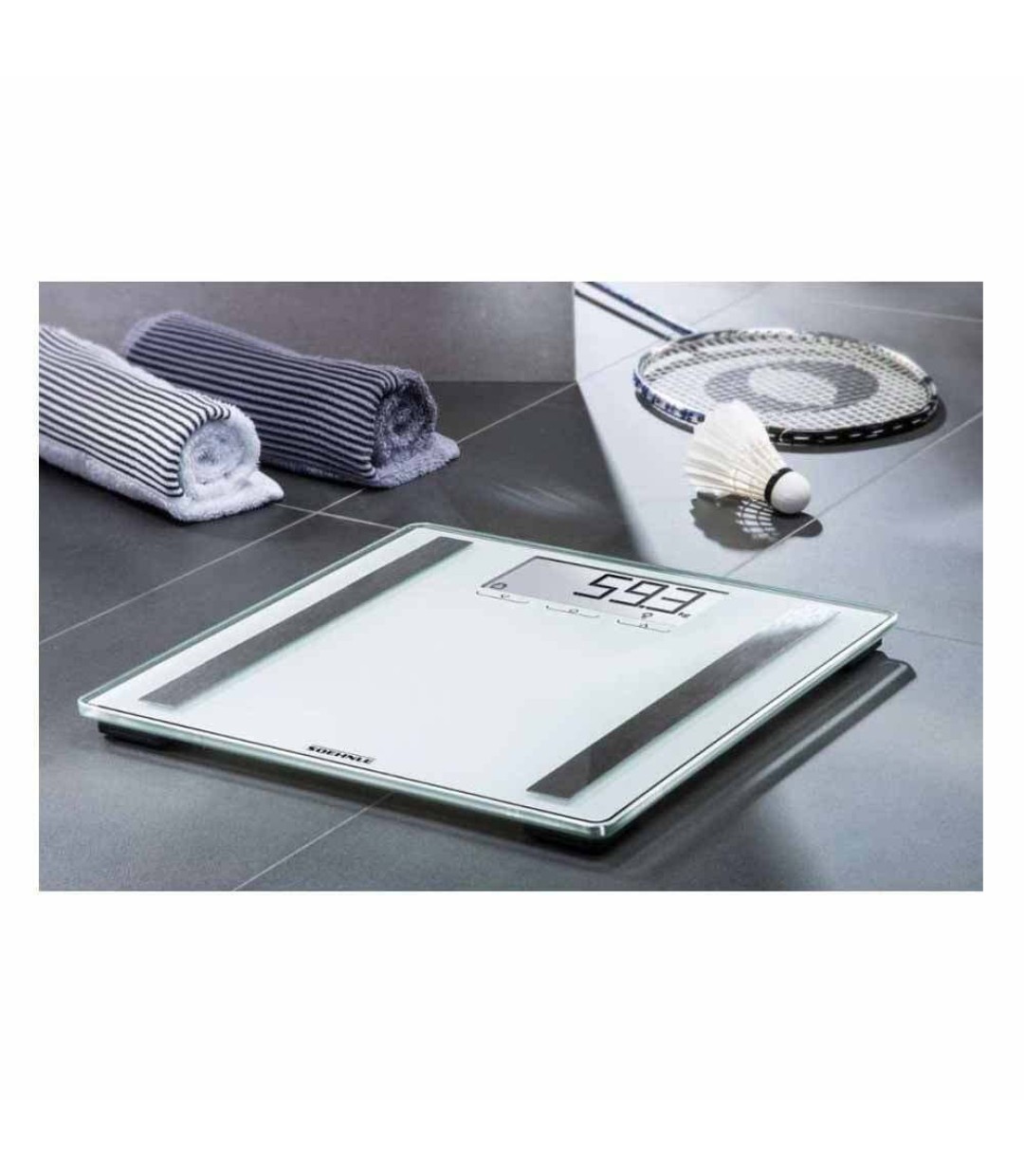 Soehnle Shape Sense Control 200 Ψηφιακή Ζυγαριά με Λιπομετρητή σε Λευκό χρώμα