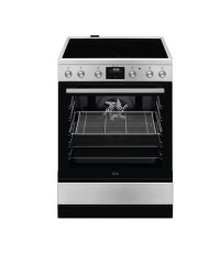 AEG CCB6446CBM Κουζίνα 73lt με Κεραμικές Εστίες Π59.6εκ. Inox