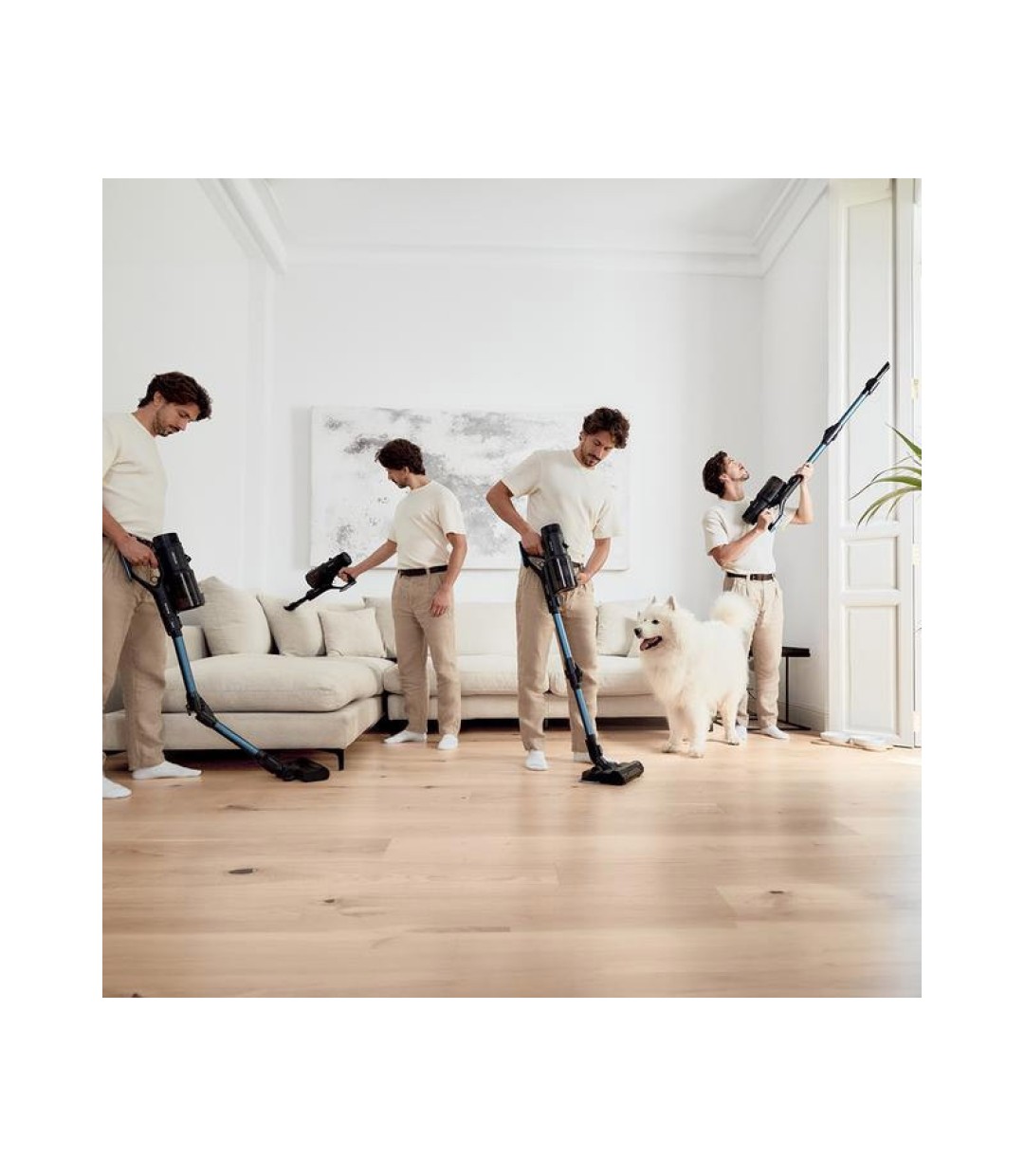 Cecotec Conga RockStar 6500 Επαναφορτιζόμενη Σκούπα 2 σε 1 Stick & Χειρός Μαύρη