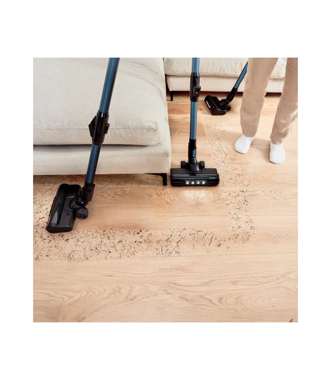 Cecotec Conga RockStar 6500 Επαναφορτιζόμενη Σκούπα 2 σε 1 Stick & Χειρός Μαύρη