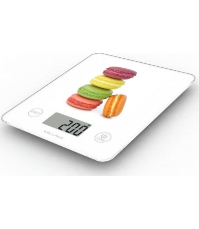 Telemax KG-652 Ψηφιακή Ζυγαριά Κουζίνας 1gr/5kg Πολύχρωμη