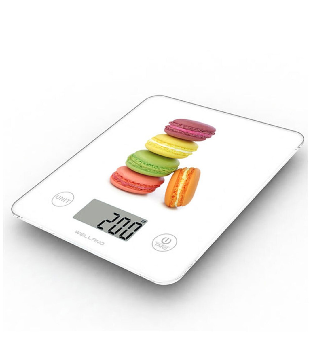 Telemax KG-652 Ψηφιακή Ζυγαριά Κουζίνας 1gr/5kg Πολύχρωμη