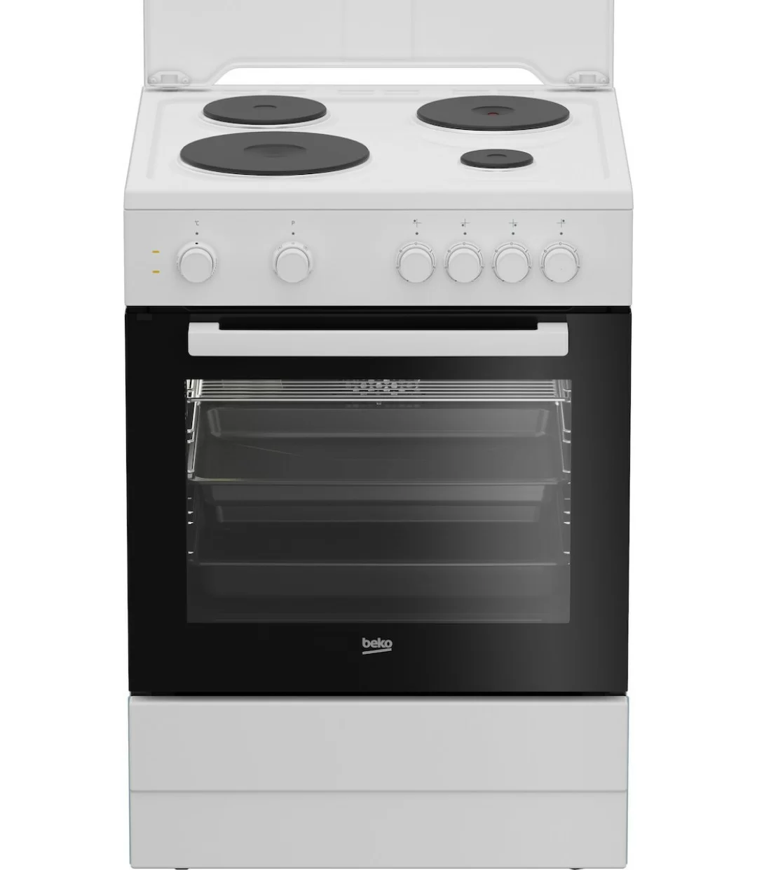 Beko FSM66001GWS Κουζίνα 72lt με Εμαγιέ Εστίες Π60εκ. Λευκή