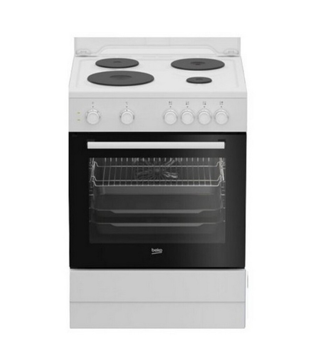 Beko FSM66001GWS Κουζίνα 72lt με Εμαγιέ Εστίες Π60εκ. Λευκή