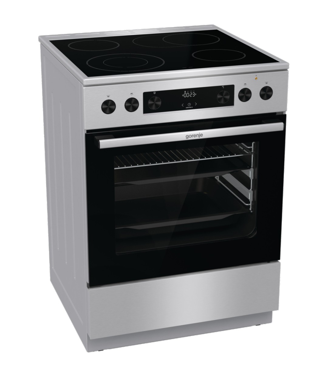 Gorenje GECS 6 C 70 XPA Κουζίνα 71lt με Κεραμικές Εστίες Π60εκ. Inox Gorenje GECS 6 C 70 XPA Κουζίνα 71lt με Κεραμικές Εστίες Π60εκ. Inox