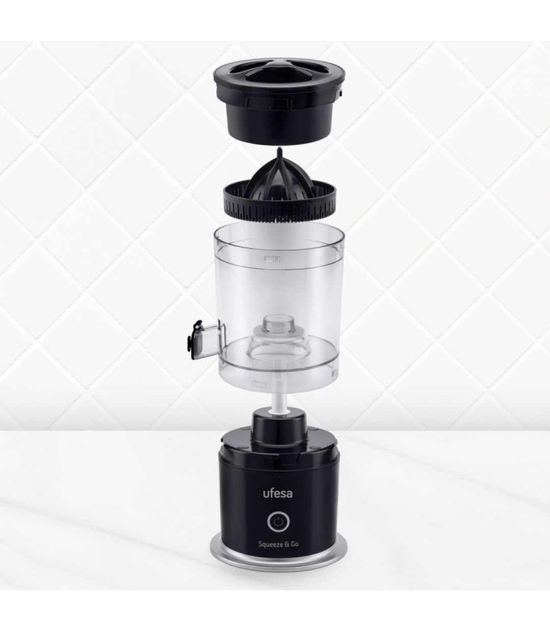 ΛΕΜΟΝΟΣΤΙΦΤΗΣ UFESA SQEEZE & GO BLACK JUICE MAKER