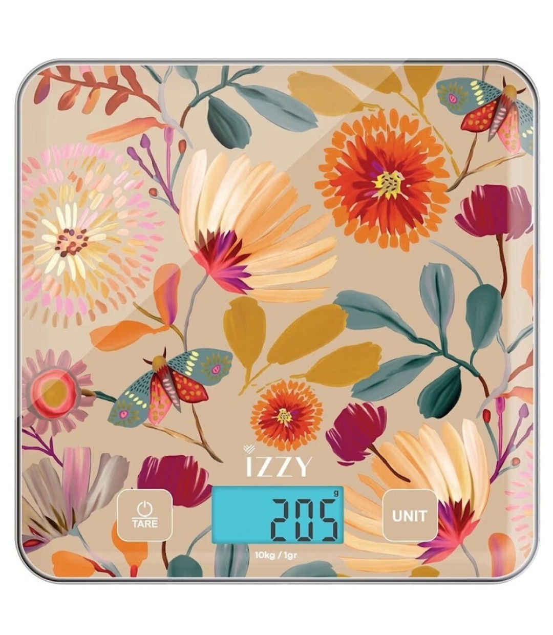 Izzy IZ-7015 Ψηφιακή Ζυγαριά Κουζίνας με Κάδο 1gr/10kg