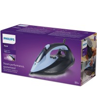 Philips Σίδερο Ατμού 2800W με Αντικολλητική Πλάκα και Συνεχόμενη Παροχή 50gr/min Light/Dark Blue Κωδικός: DST7041/20 