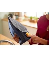 Philips Σίδερο Ατμού 2800W με Αντικολλητική Πλάκα και Συνεχόμενη Παροχή 50gr/min Light/Dark Blue Κωδικός: DST7041/20 