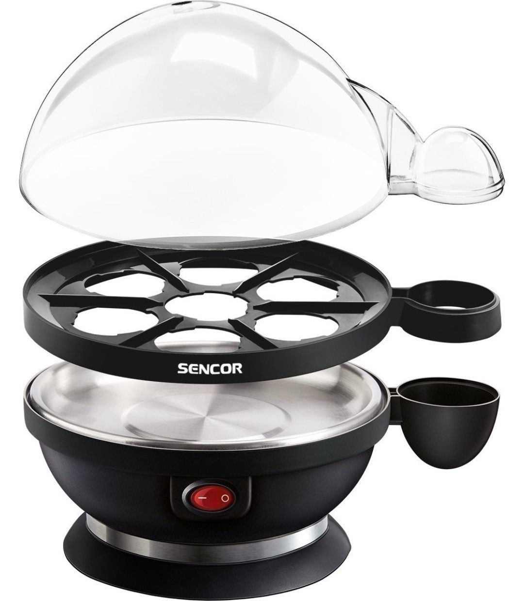 Sencor SEG 710BP Βραστήρας Αυγών 7 Θέσεων 380W Μαύρος