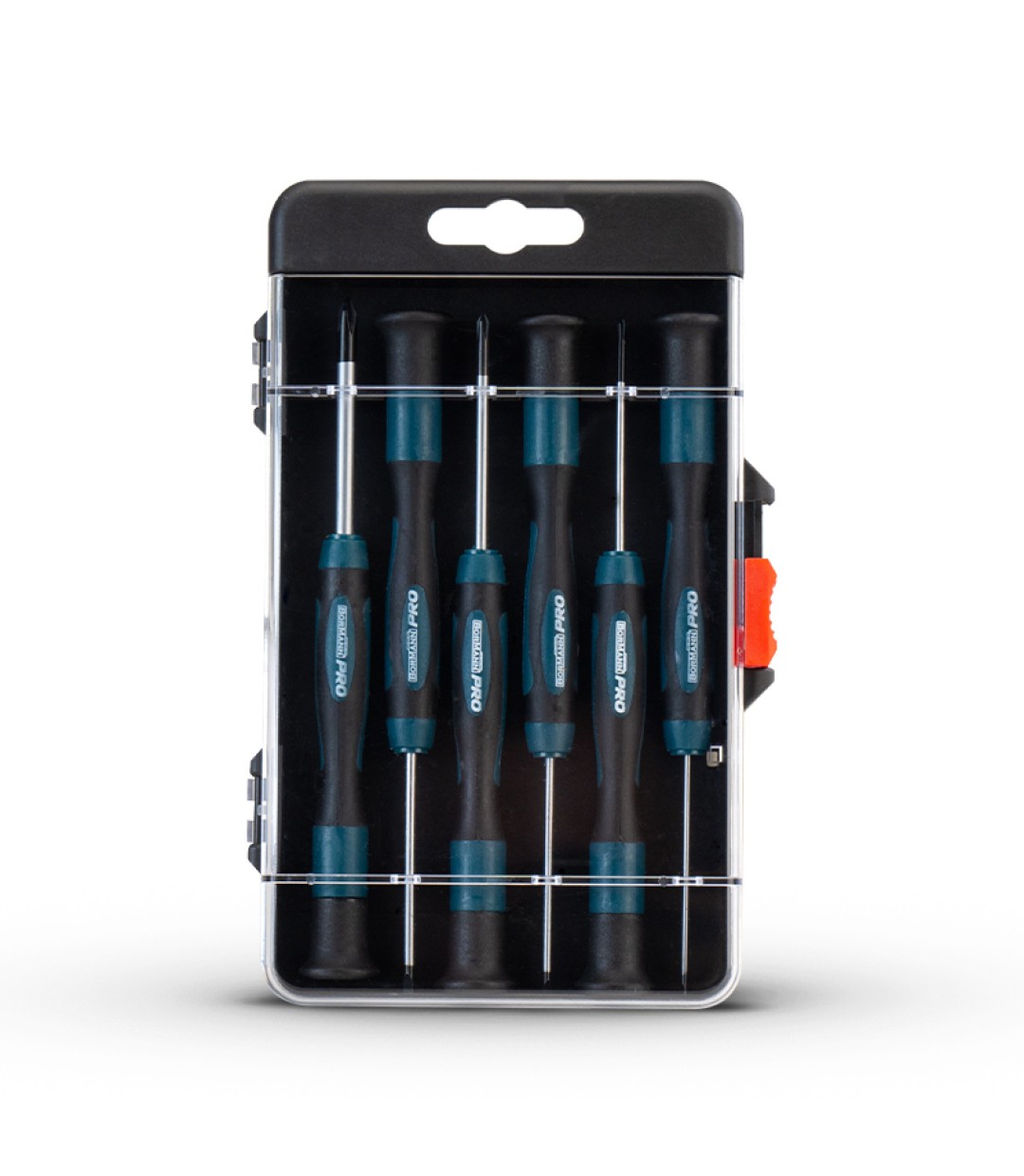 Bormann Pro Σετ 6 Κατσαβίδια Ακριβείας με 6 Εναλλασσόμενες Μύτες BHT7106