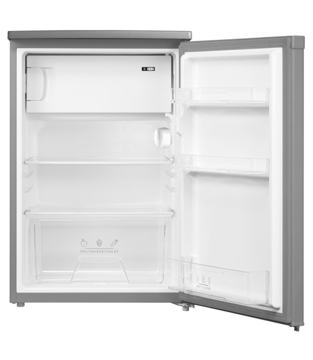 Morris Μονόπορτο Ψυγείο 113lt Υ84.5xΠ55.3xΒ57.4εκ. Inox T71114DSD