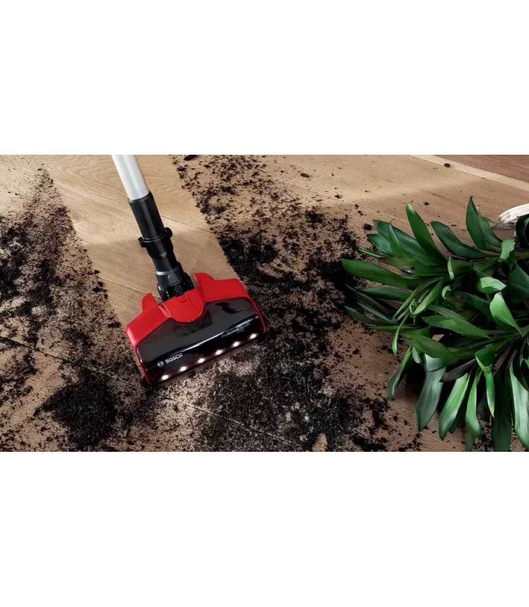 Bosch Unlimited 7 ProAnimal BBS711ANM Επαναφορτιζόμενη Σκούπα Stick 18V Red 