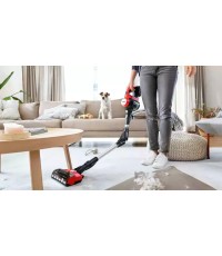 Bosch Unlimited 7 ProAnimal BBS711ANM Επαναφορτιζόμενη Σκούπα Stick 18V Red 