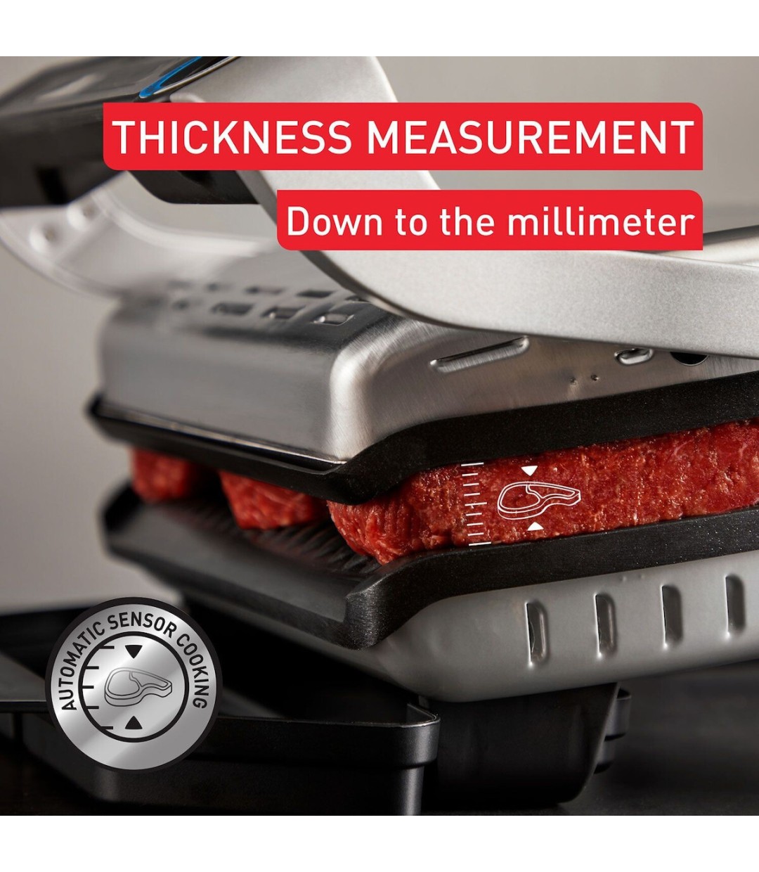 Tefal GC718D10 OptiGrill Inox 2000W