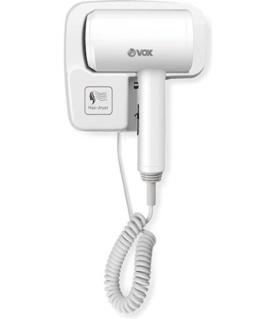 Hair Dryer Vox Ht-7188 1200w Wall Mounted 2 Speeds 1.8 M Cable