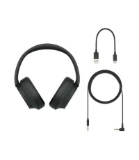 Sony WH-CH720N Ασύρματα / Ενσύρματα Over Ear Ακουστικά με 35 ώρες Λειτουργίας Μαύρα WH-CH720NB