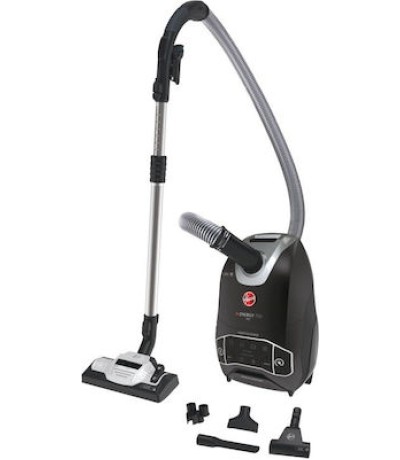 Hoover H-Power 700 HE720PET 011 Ηλεκτρική Σκούπα 850W με Σακούλα 2lt Μαύρη