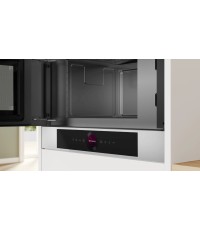 Bosch Εντοιχιζόμενος Φούρνος Μικροκυμάτων 21lt Λευκός Κωδικός: BFL7221W1 