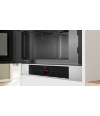 Bosch Εντοιχιζόμενος Φούρνος Μικροκυμάτων 21lt Λευκός Κωδικός: BFL7221W1 