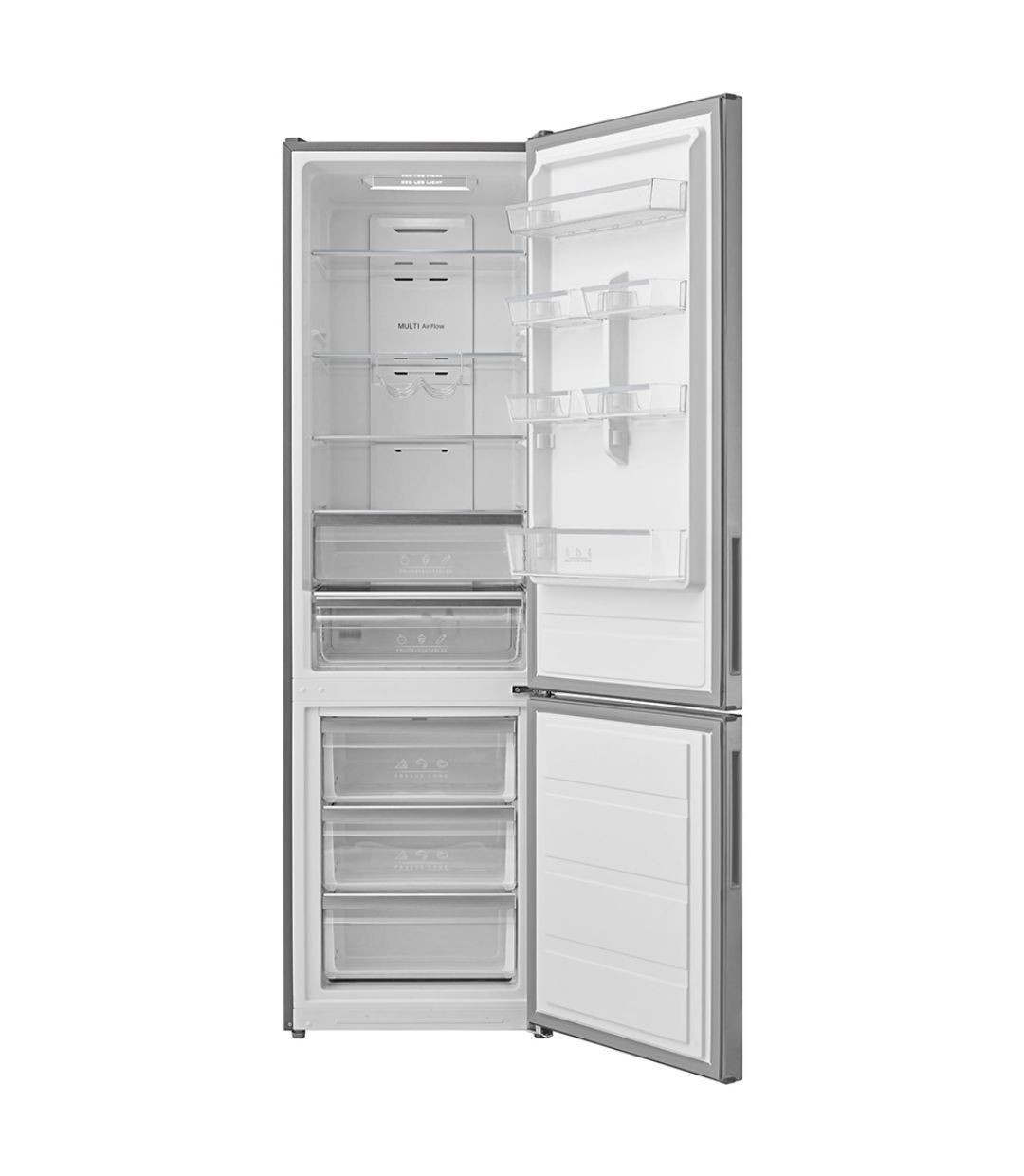 Morris Ψυγειοκαταψύκτης 330lt Total NoFrost Υ201xΠ59.5xΒ63.5εκ. Inox T73330DBN