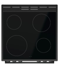 Gorenje Κουζίνα 71lt με Κεραμικές Εστίες Π60εκ. Μαύρη GEC6C40BG 745691 Gorenje Κουζίνα 71lt με Κεραμικές Εστίες Π60εκ. Μαύρη GEC6C40BG 745691