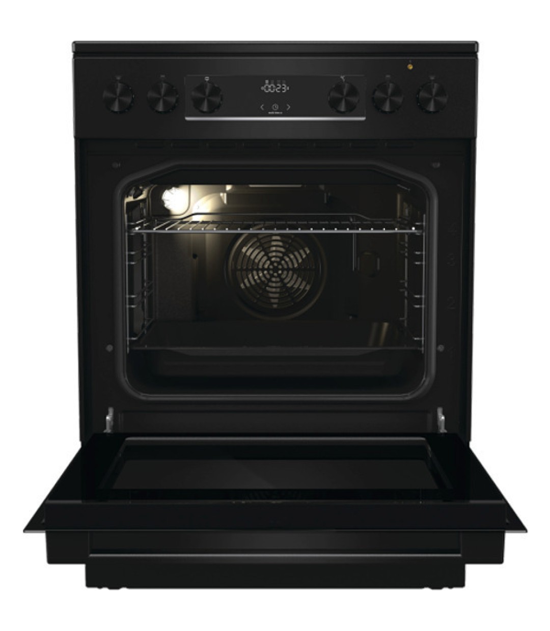 Gorenje Κουζίνα 71lt με Κεραμικές Εστίες Π60εκ. Μαύρη GEC6C40BG 745691 Gorenje Κουζίνα 71lt με Κεραμικές Εστίες Π60εκ. Μαύρη GEC6C40BG 745691