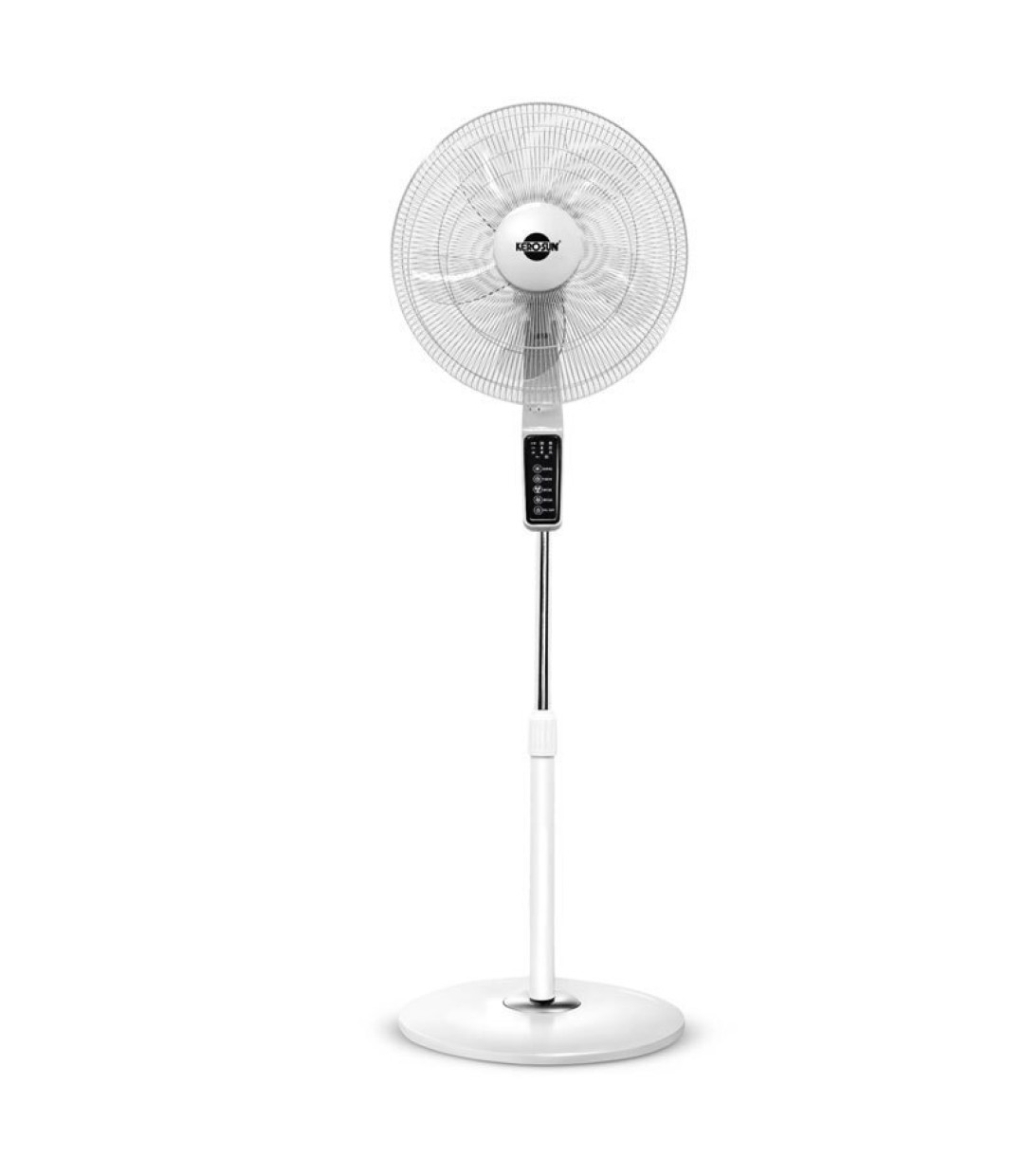 Kerosun Ανεμιστήρας Ορθοστάτης 60W Διαμέτρου 45cm με Τηλεχειριστήριο Λευκός Κωδικός: KFS01-16JRW 