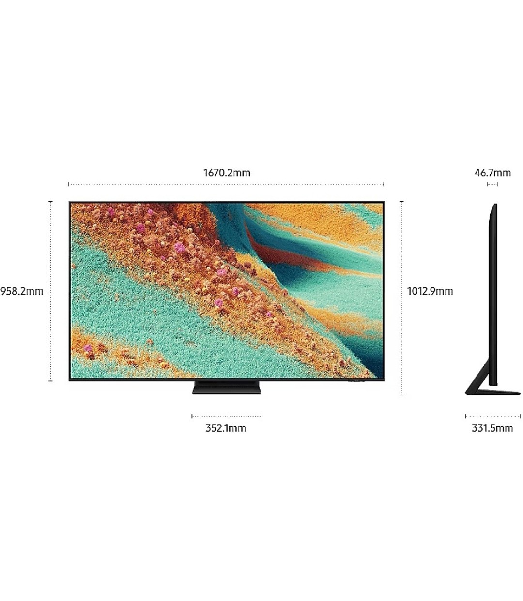 TV Samsung Smart 75" 4K UHD LED QE75QN85FAU (2025)