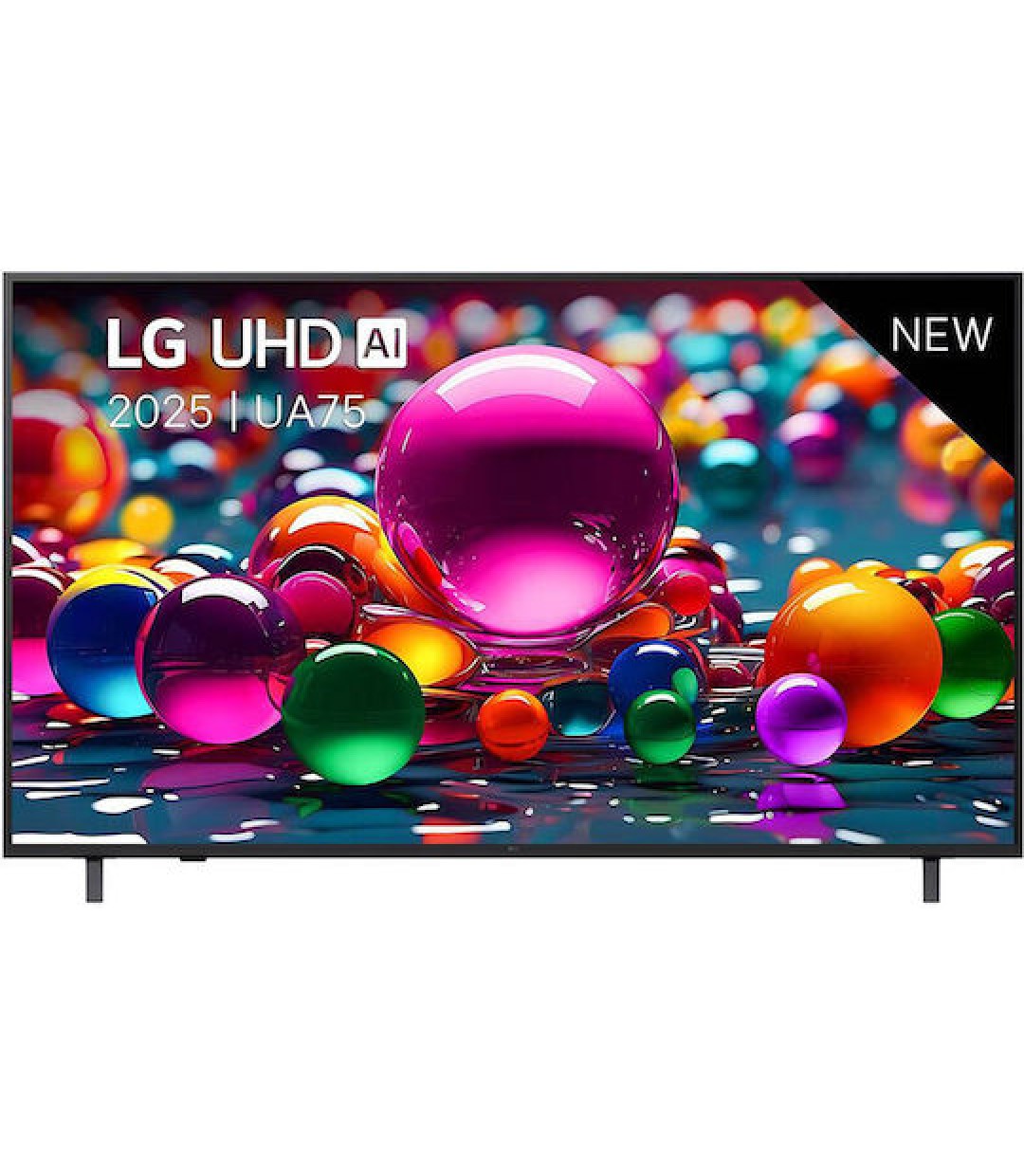 LG Smart Τηλεόραση 75" 4K UHD LED AI UA75 HDR (2025) 75UA75006LA