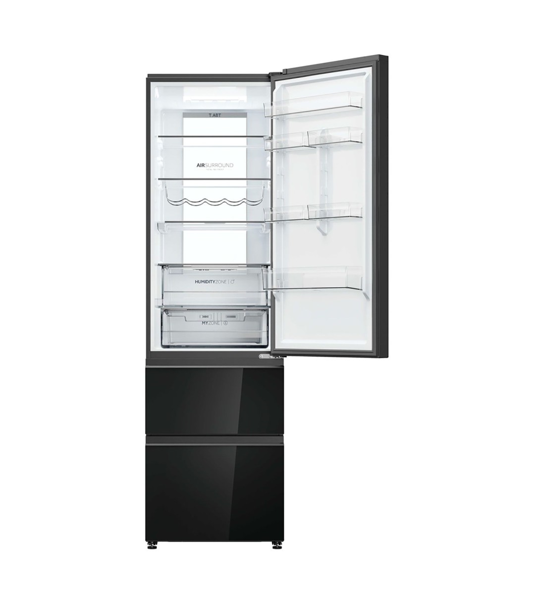 Haier HTW7620DNGB Ψυγειοκαταψύκτης Μαύρο Haier HTW7620DNGB Ψυγειοκαταψύκτης Μαύρο