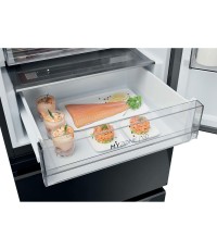 Haier HTW7620DNGB Ψυγειοκαταψύκτης Μαύρο Haier HTW7620DNGB Ψυγειοκαταψύκτης Μαύρο