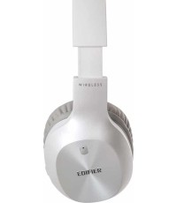 Edifier W800BT Ασύρματα/Ενσύρματα Over Ear Ακουστικά με 50 ώρες Λειτουργίας Λευκά