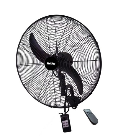 Hobby Ανεμιστήρας Τοίχου 210W Διαμέτρου 65cm με Τηλεχειριστήριο