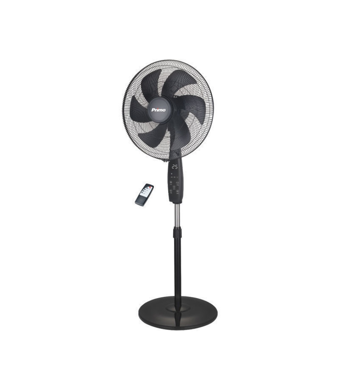 Primo PRSF-80698D  Ανεμιστήρας Ορθοστάτης 40W Διαμέτρου 45.72cm με Τηλεχειριστήριο
