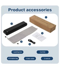 Netum NT-P808 Ασπρόμαυρος Εκτυπωτής Θερμικός