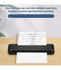 Netum NT-P808 Ασπρόμαυρος Εκτυπωτής Θερμικός