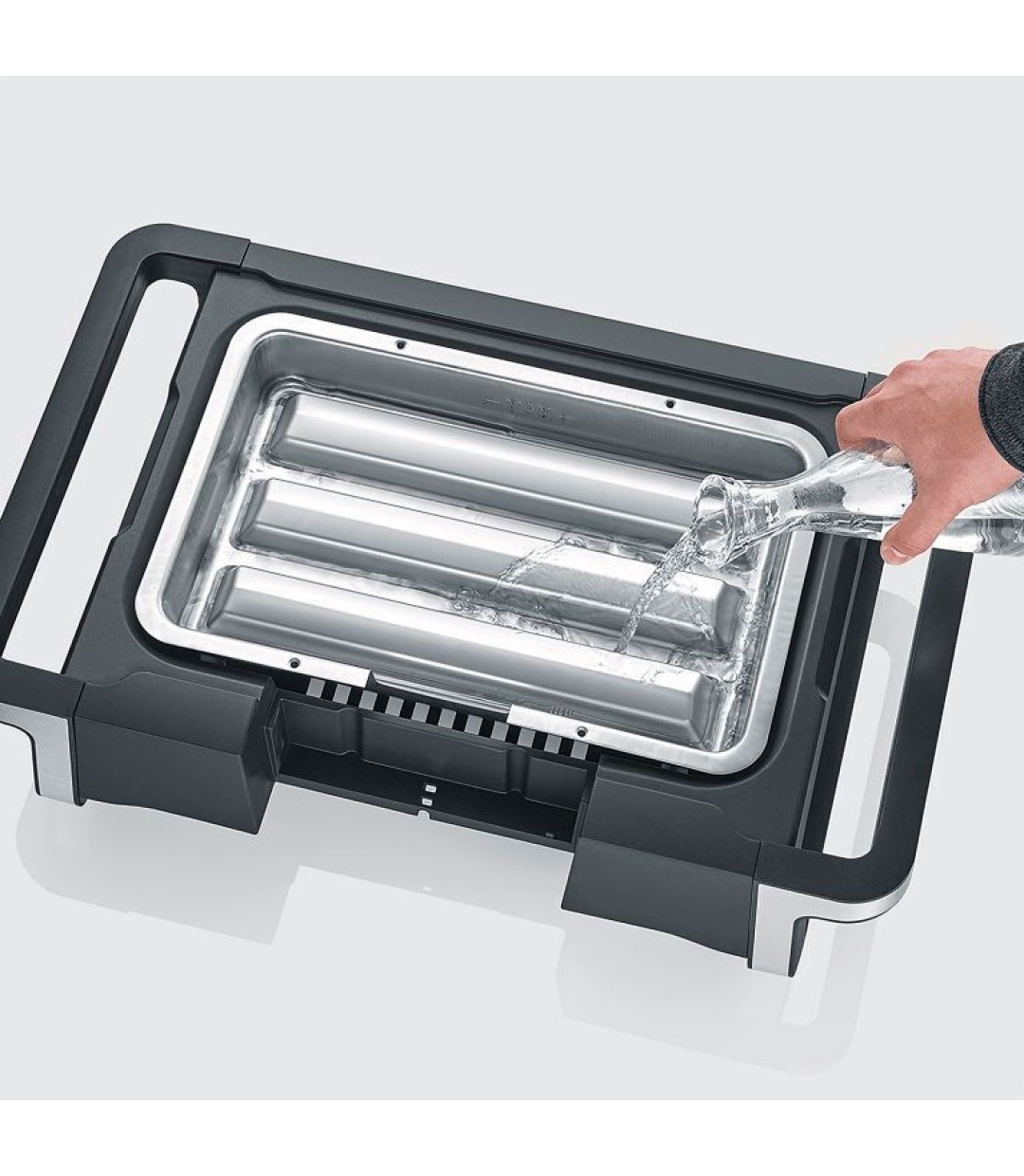 Severin 8114  Επιτραπέζια Ηλεκτρική Ψησταριά Σχάρας 3000W με Ρυθμιζόμενο Θερμοστάστη 41.5x24εκ.