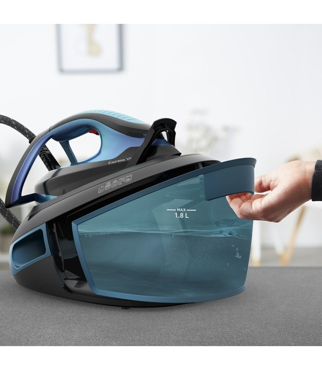 Tefal Express Vision Σύστημα Σιδερώματος Πίεσης 7bar με Δοχείο 1.8lt Κωδικός: SV8151 